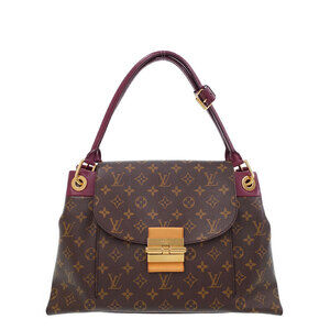 Louis Vuitton Monogram Leather Brown Olympe Tote Bag